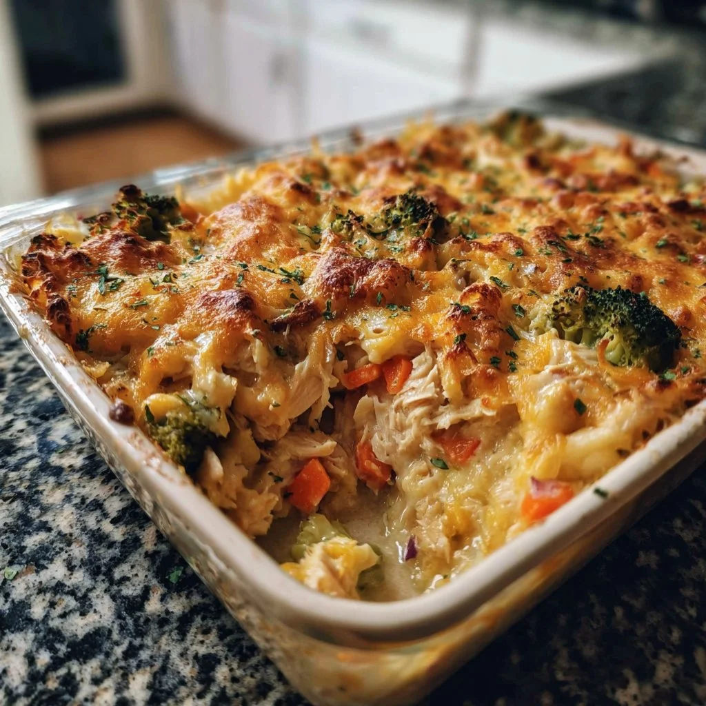 Home Page 11 35-Minute Healthy Easy Rotisserie Chicken Casserole Magic