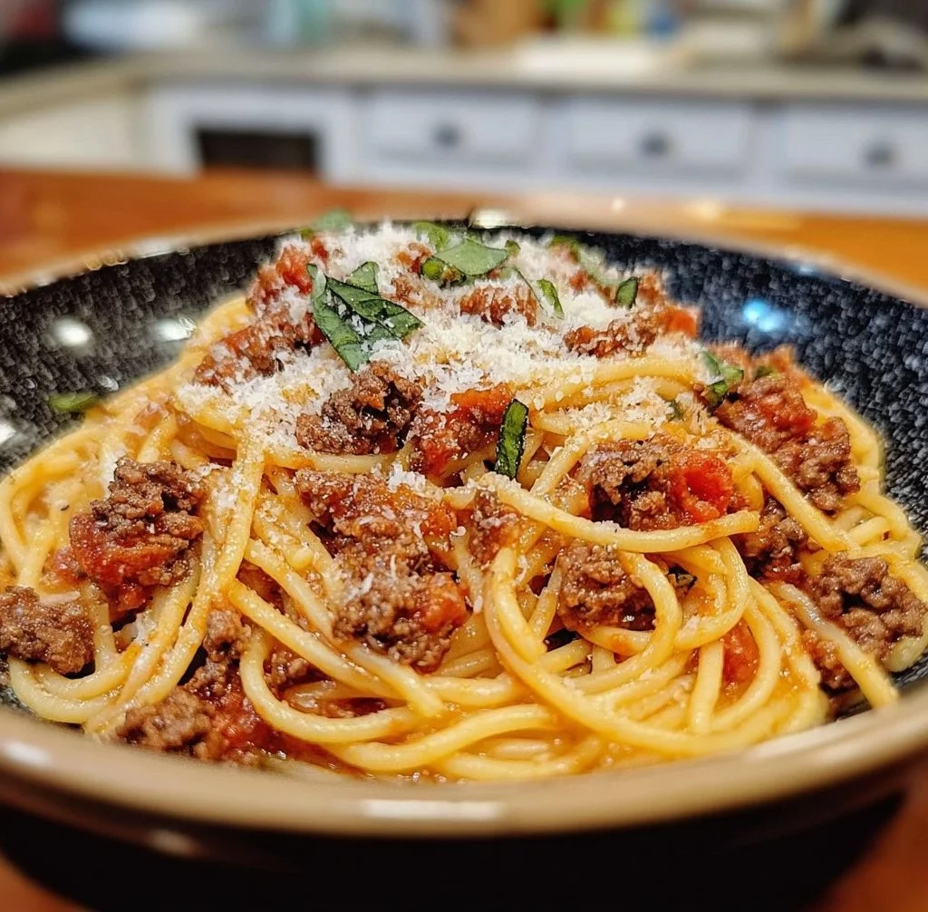 Beef Spaghetti Dinner