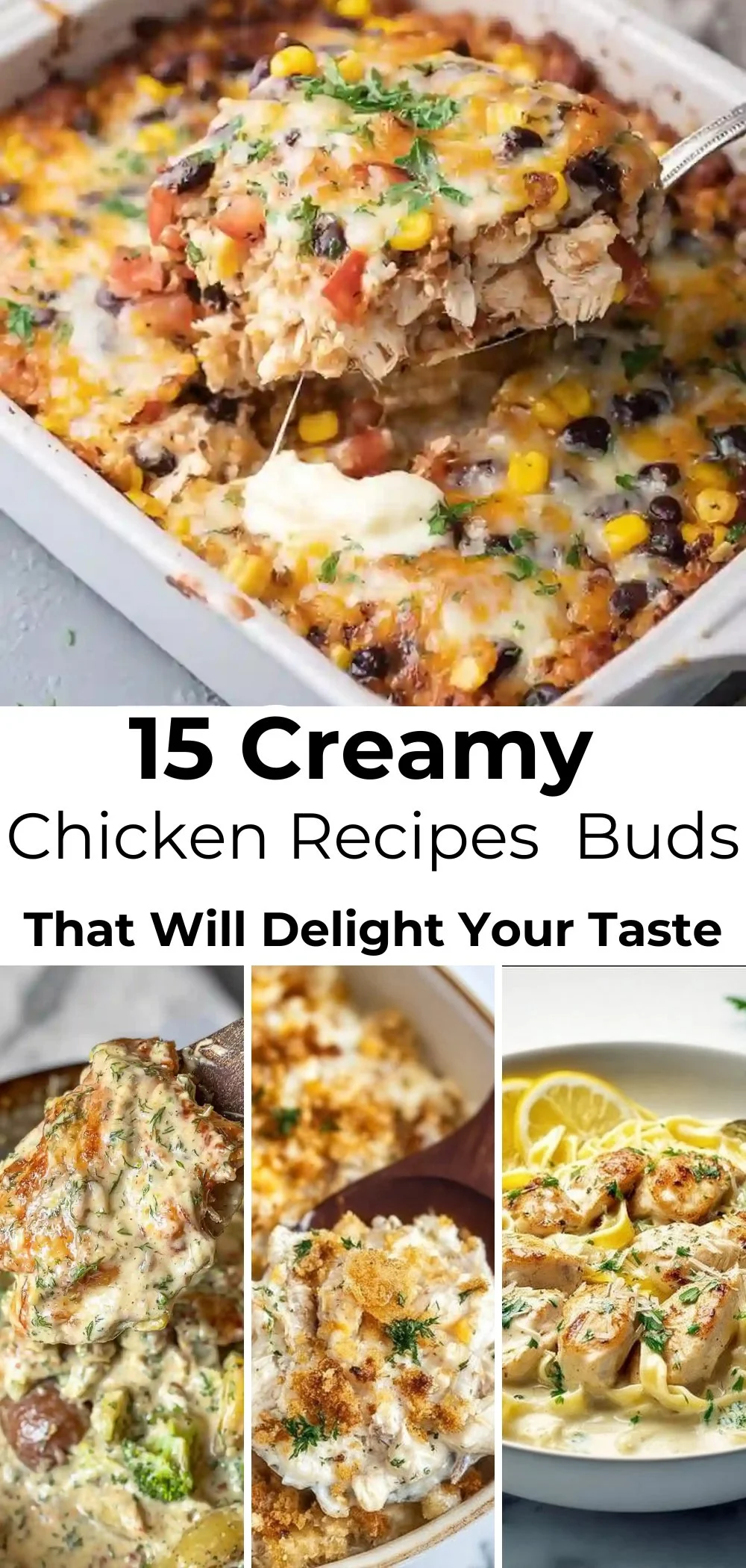Best 15 Creamy Chicken Recipes That Will Delight Your Taste Buds