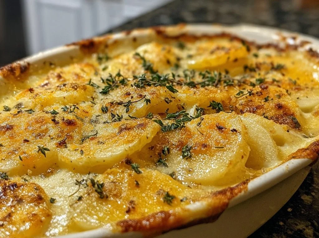 Cheesy Au Gratin Potatoes
