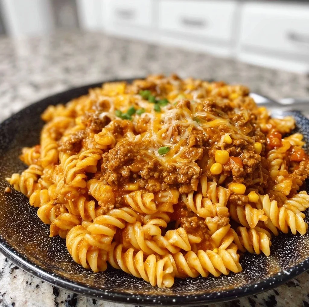 Cheesy Taco Pasta for Cozy Nights