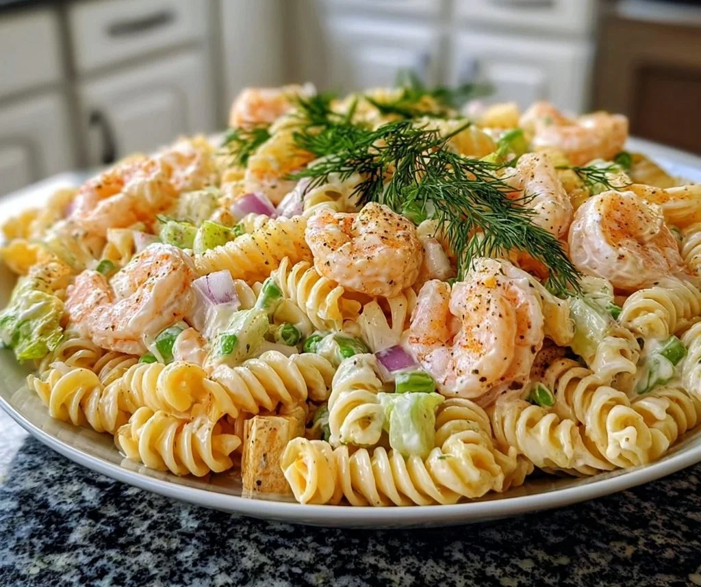 Creamy Shrimp Pasta Salad for a Refreshing Summer Meal