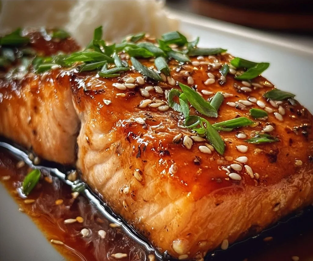 Crispy Honey Soy Glazed Salmon