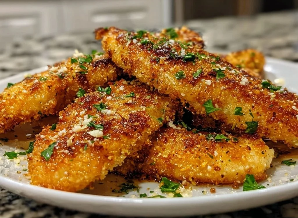 Crispy Parmesan Chicken Tenders