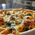 Easy Cheesy Spinach Pasta Bake 3 easy cheesy spinach pasta bake 2026 03 08 034048 1