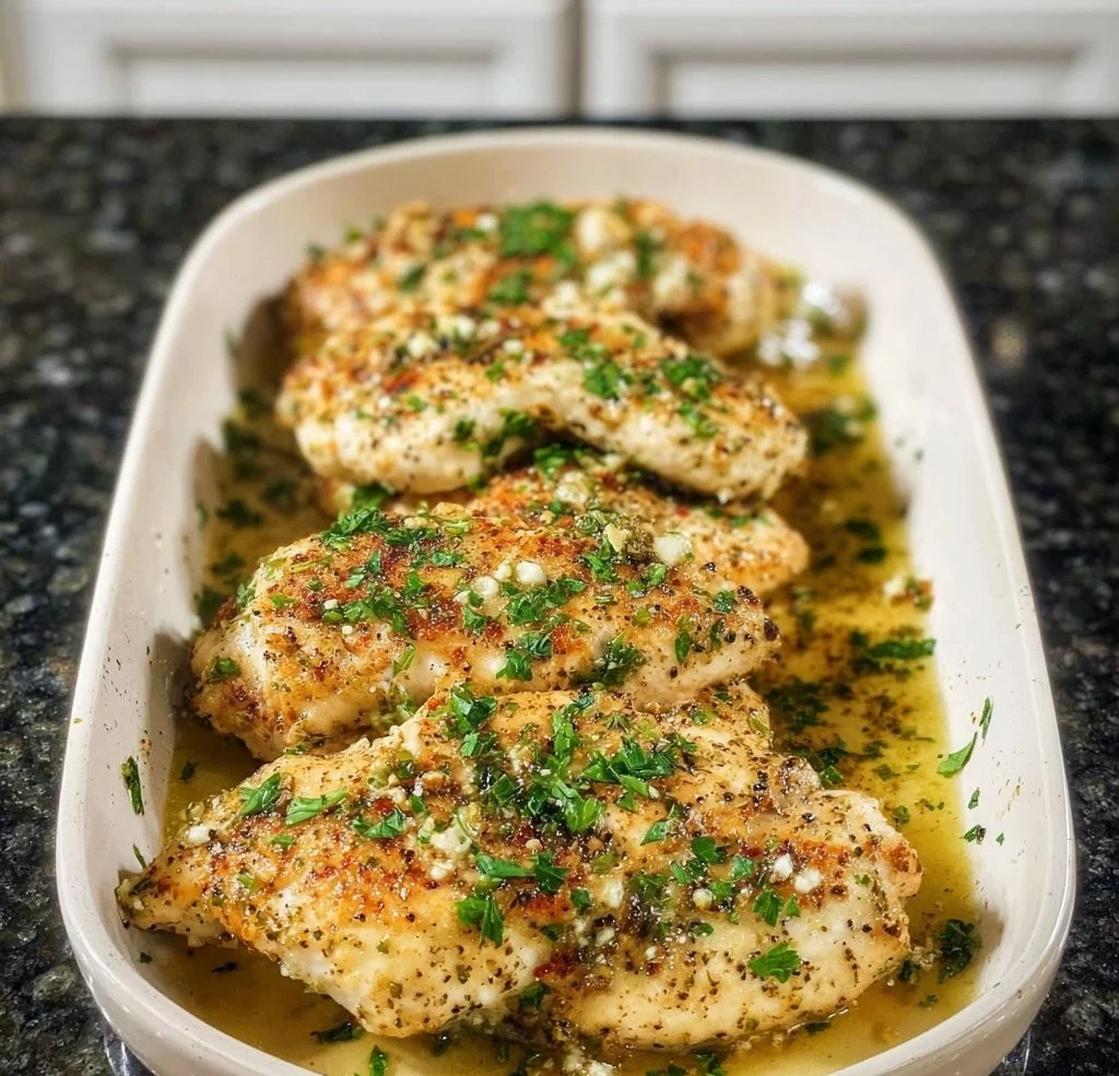 Garlic Chicken Cutlets