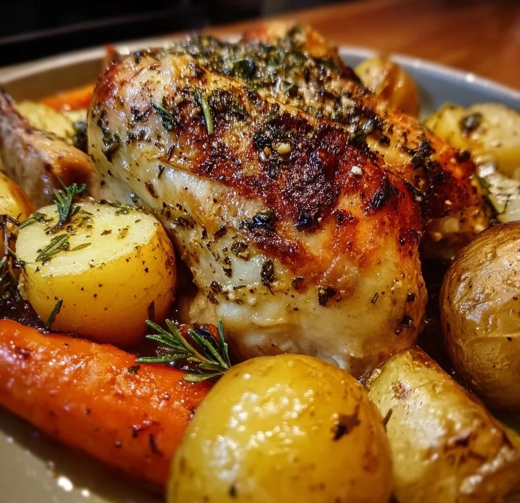 Herb-Roasted Chicken with Vegetables