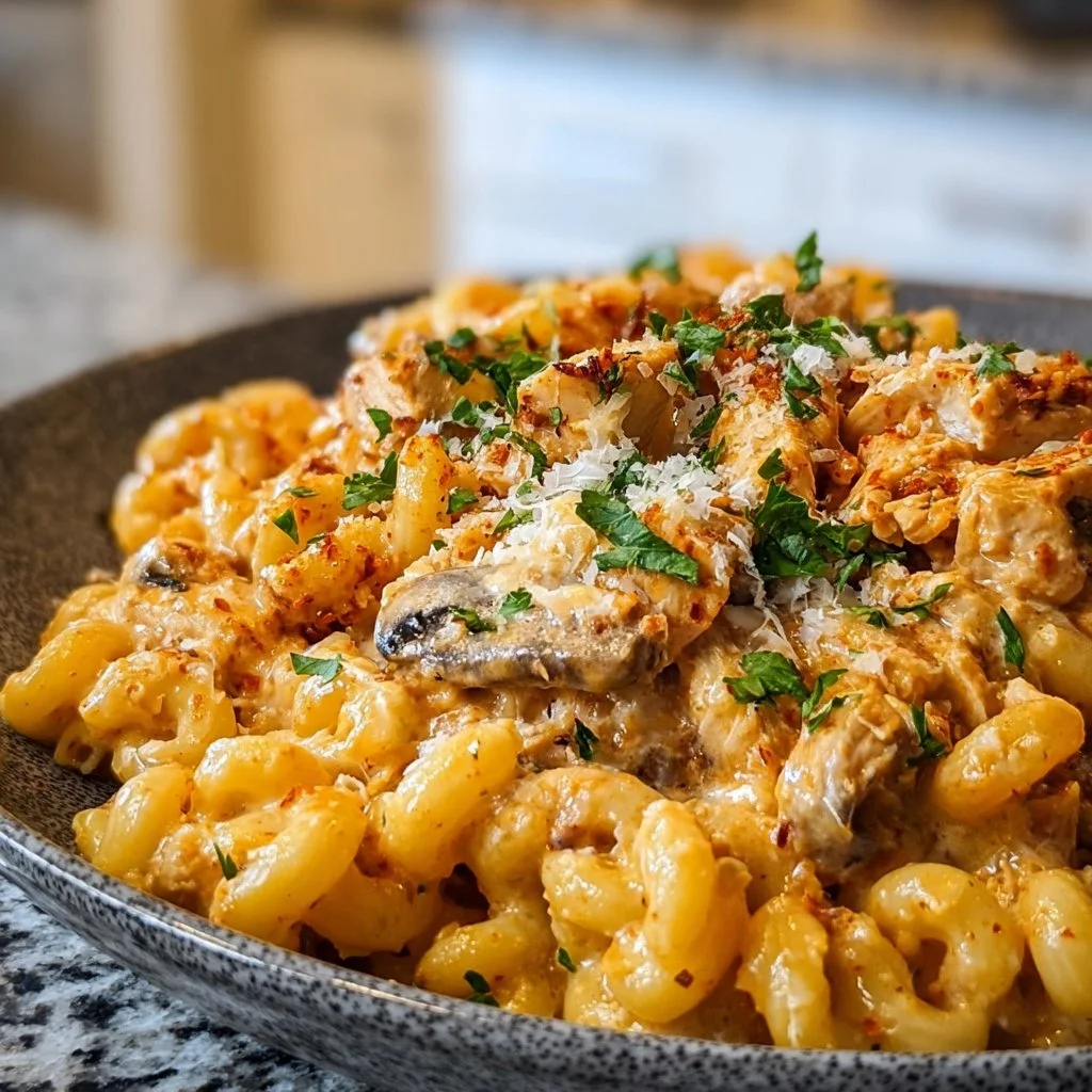 Mouthwatering Crockpot Chicken Pasta