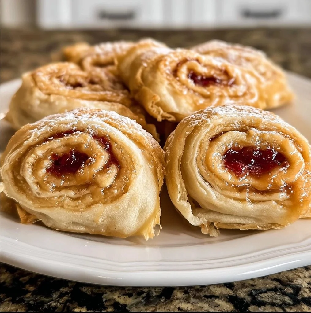 Home Page 1 Peanut Butter and Jelly Rolls