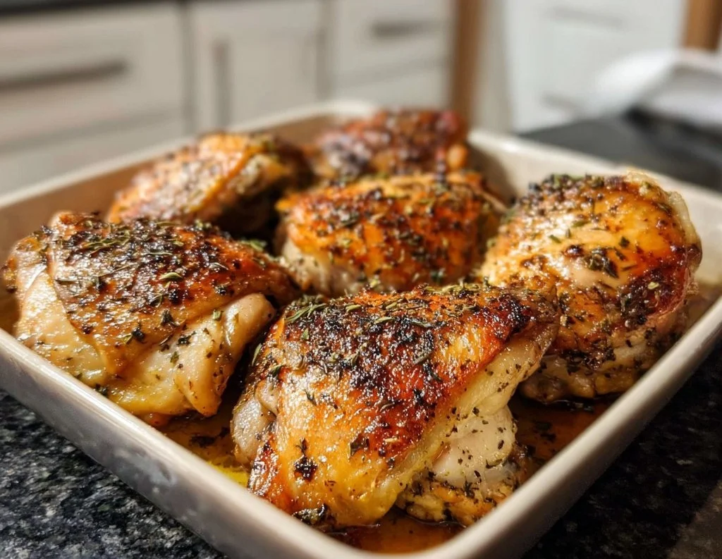 Roasted Chicken Thighs