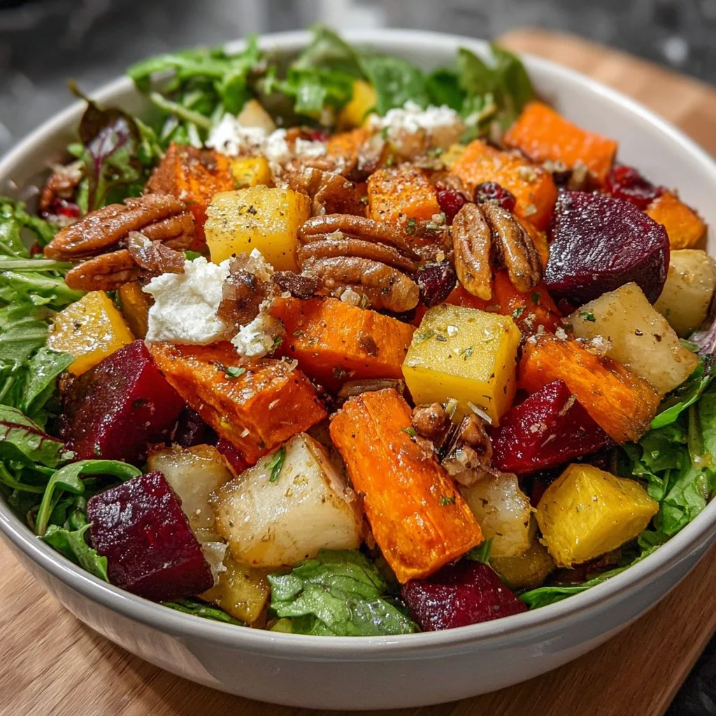 Roasted Root Vegetable Harvest Salad