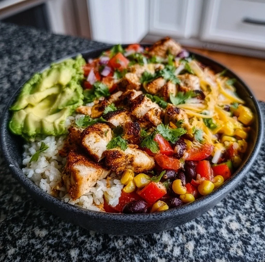 Zesty Chicken Burrito Bowl
