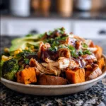 BBQ Chicken Sweet Potato Bowls 3 bbq chicken sweet potato bowls 2026 04 05 183625 1