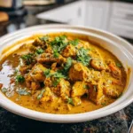 Delicious Buttered Chicken served in a crockpot, perfect for easy weeknight meals.