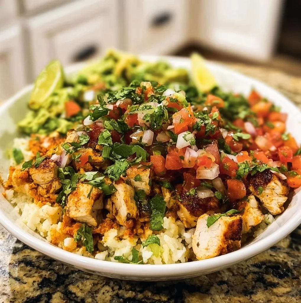 Chicken Burrito Bowls