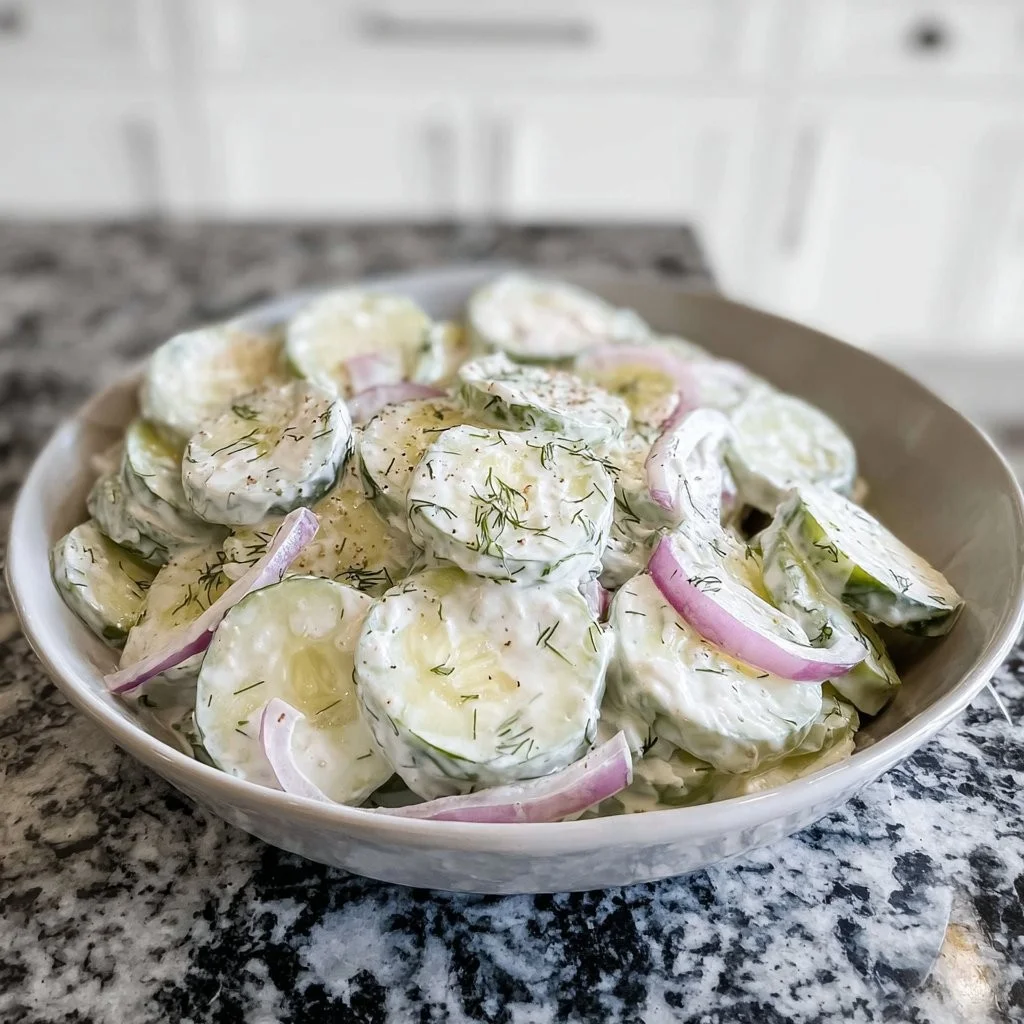 Creamy Cucumber Salad