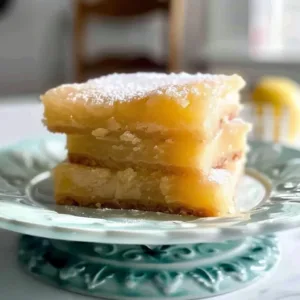 Lemon Bars 3 Deliciously tart and sweet lemon bars with a buttery crust