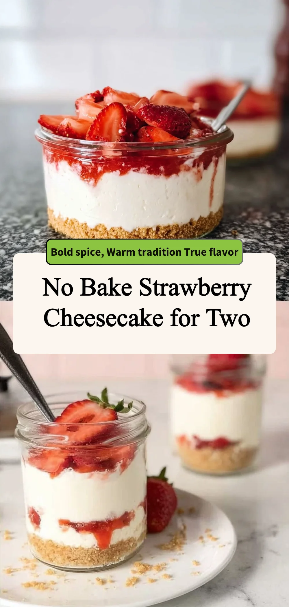 No Bake Strawberry Cheesecake for Two 4 no bake strawberry cheesecake for two 2026 04 15 171228