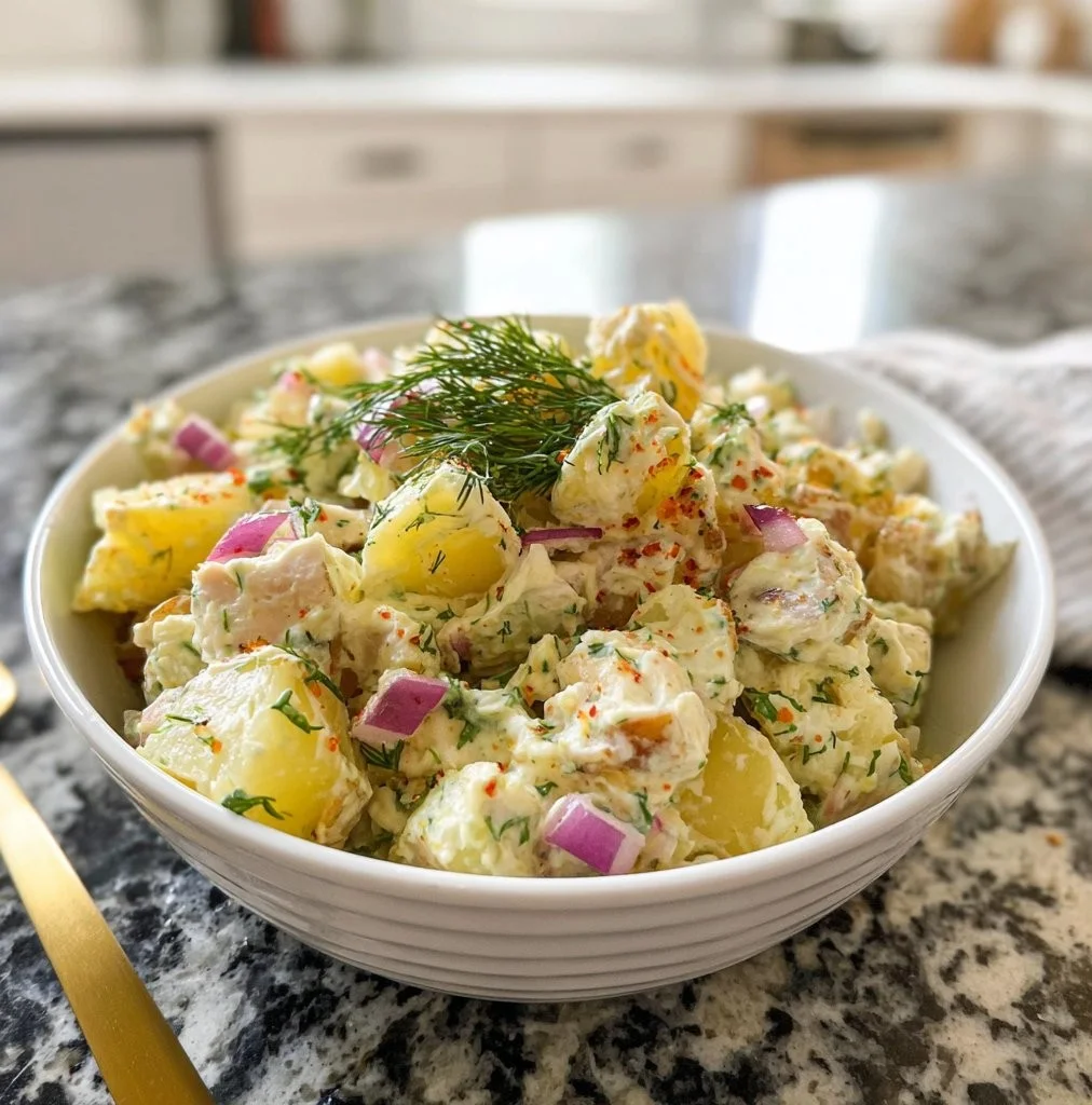 Smashed Potato Salad