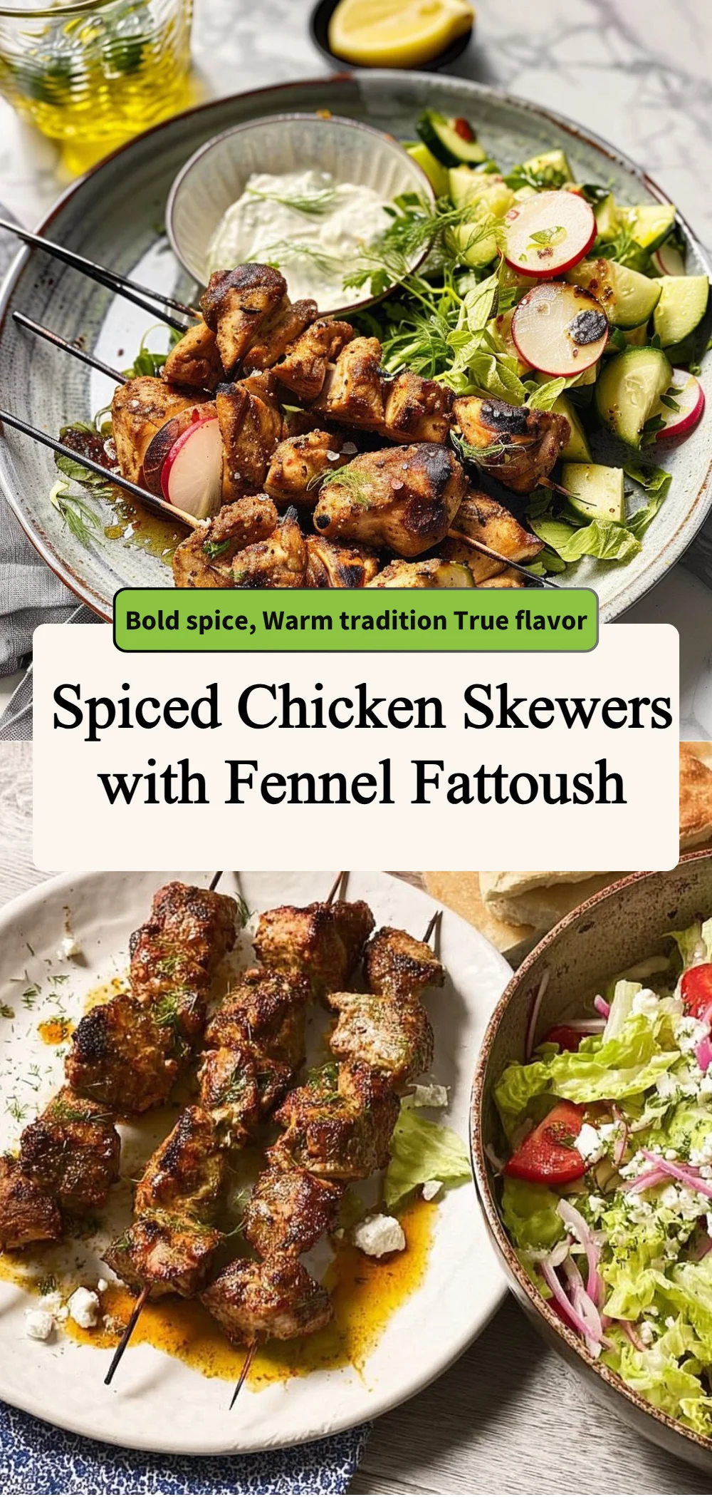 Spiced Chicken Skewers with Fennel Fattoush 4 spiced chicken skewers with fennel fattoush 2026 04 03 012847
