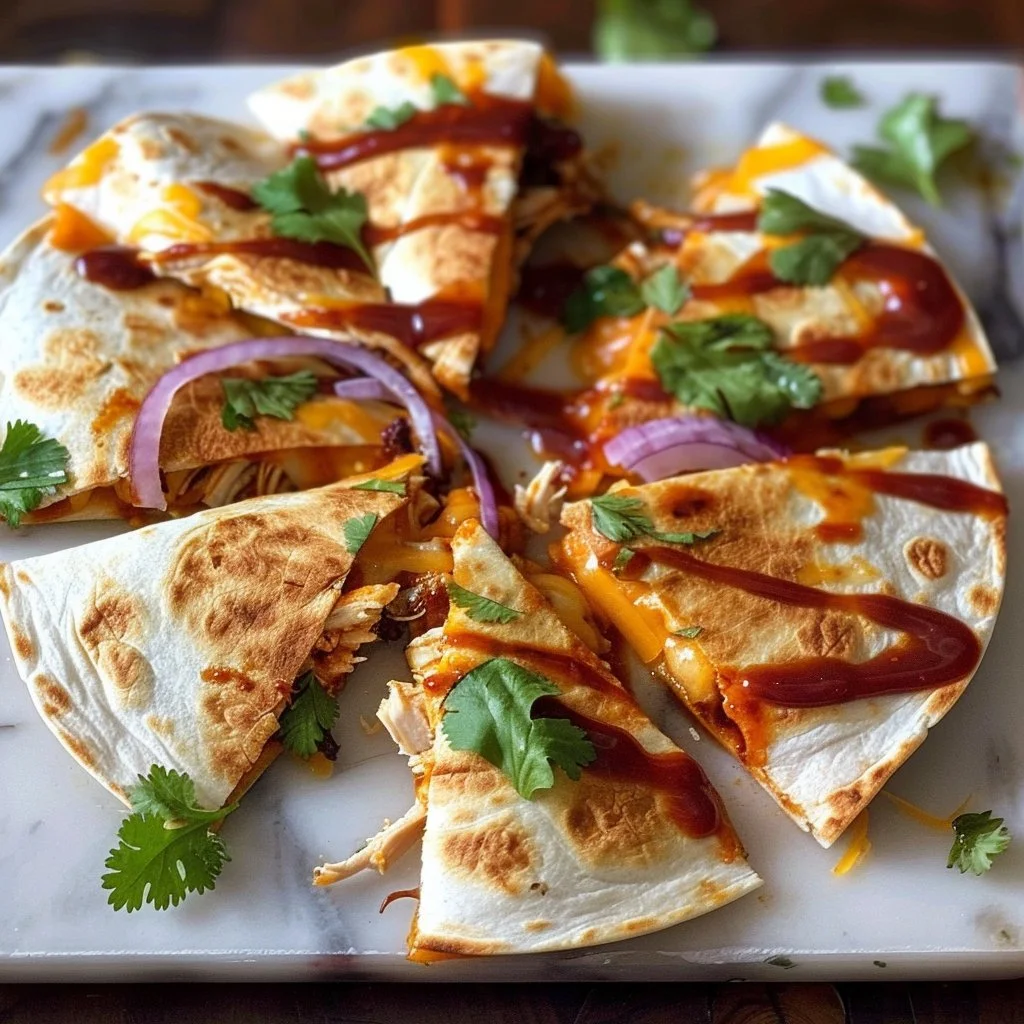 Barbecue Chicken Quesadilla