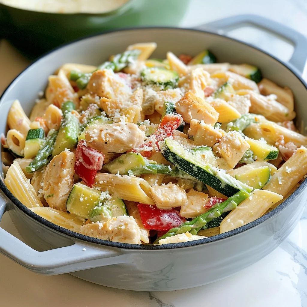 Creamy Pasta Primavera