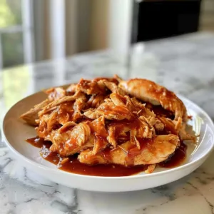Crockpot BBQ Family Favorite dish served in a bowl with side dishes
