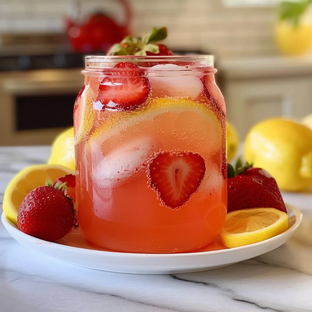 Family Favorite Strawberry Lemonade