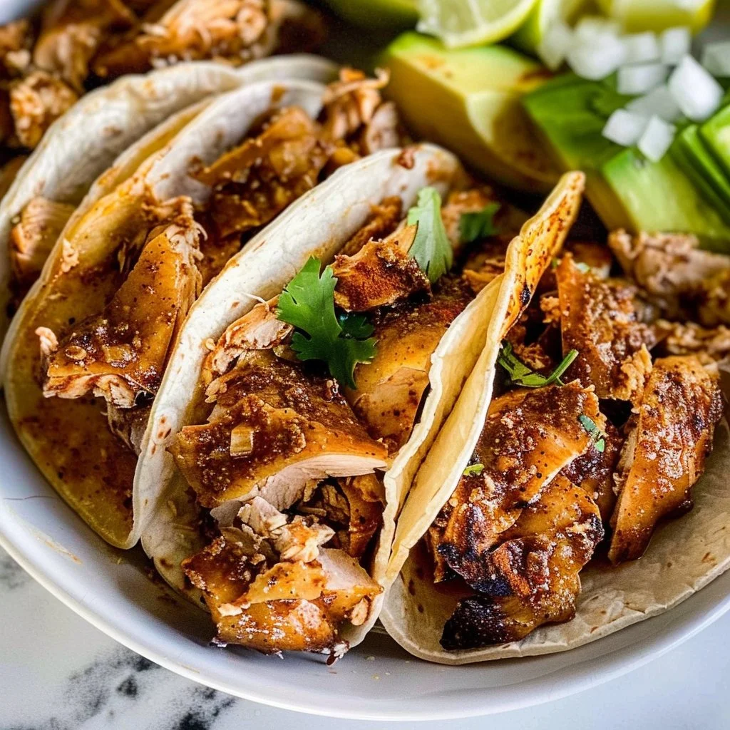 Flavorful Juicy Chicken Tacos