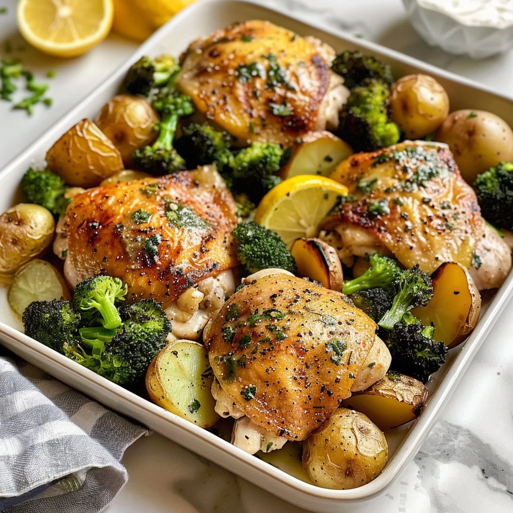 LEMON GARLIC CHICKEN