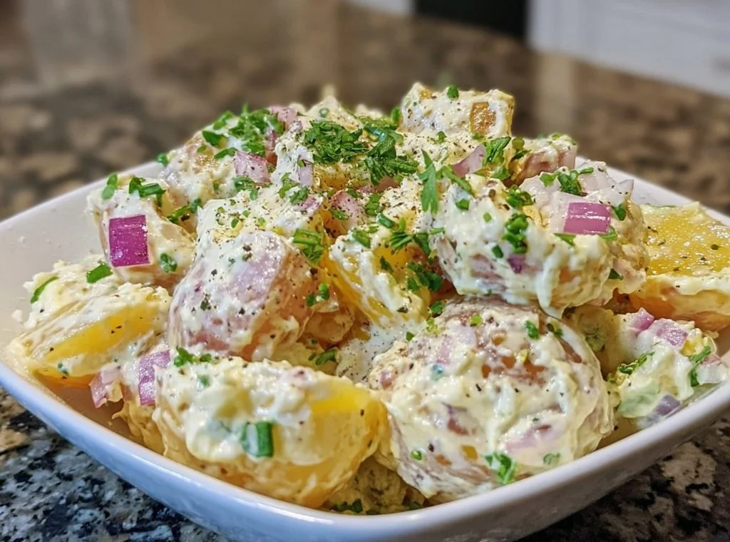 Simple Creamy Potato Salad