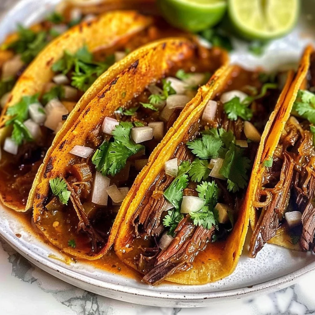 Amazing Beef Birria Tacos