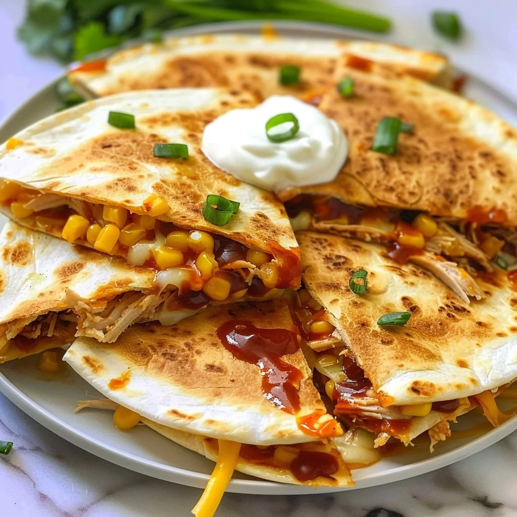 BBQ Chicken Quesadillas