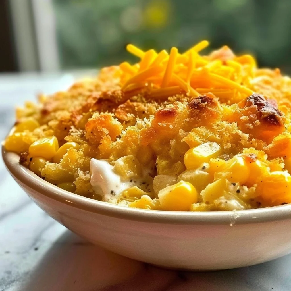 Buttery Southern Corn Casserole