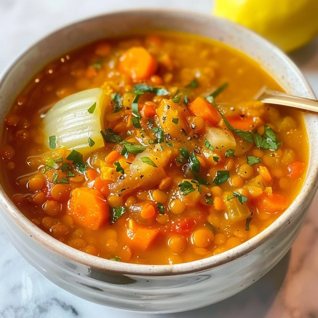 Cozy Anti-Inflammatory Lentil Soup