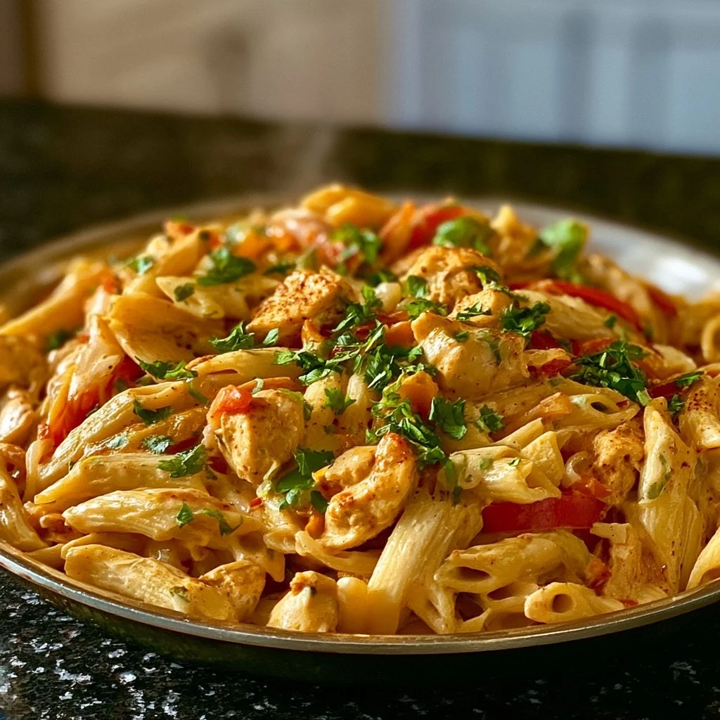 Creamy Chicken Fajita Pasta