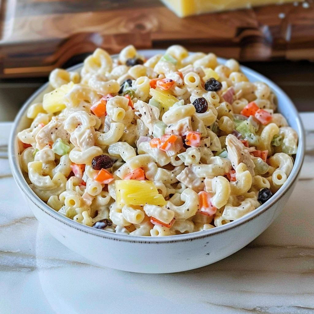 Easy Chicken Macaroni Salad