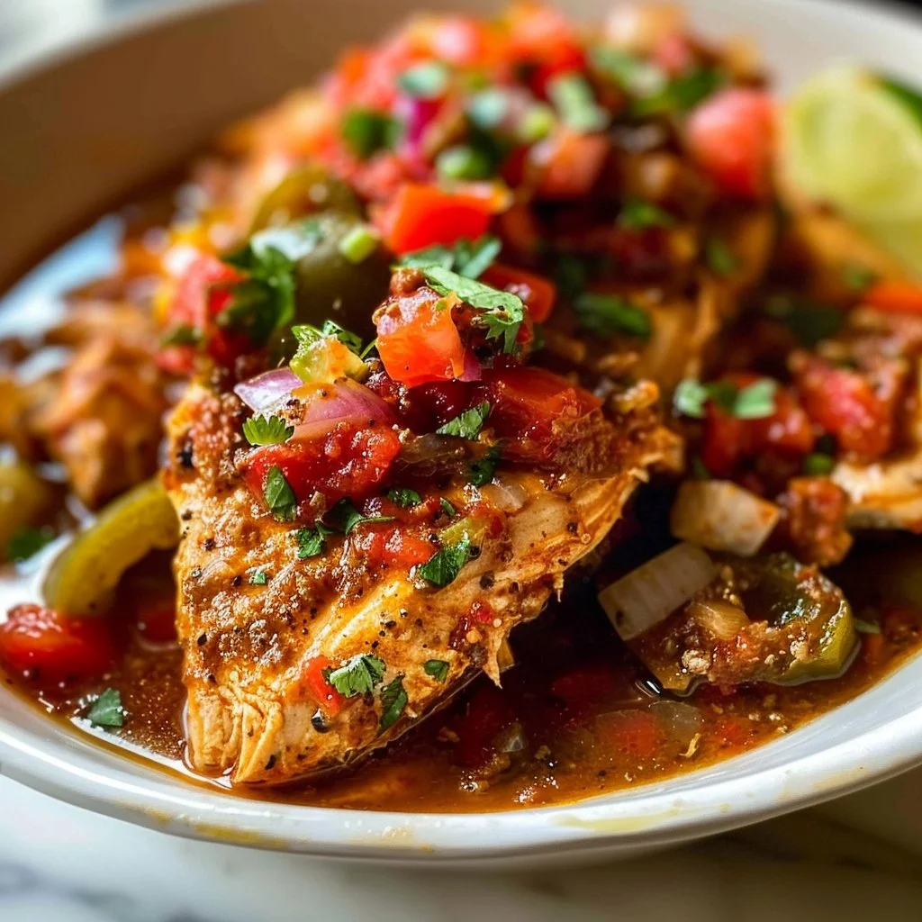Flavorful Crockpot Taco Chicken with 5-Ingredients