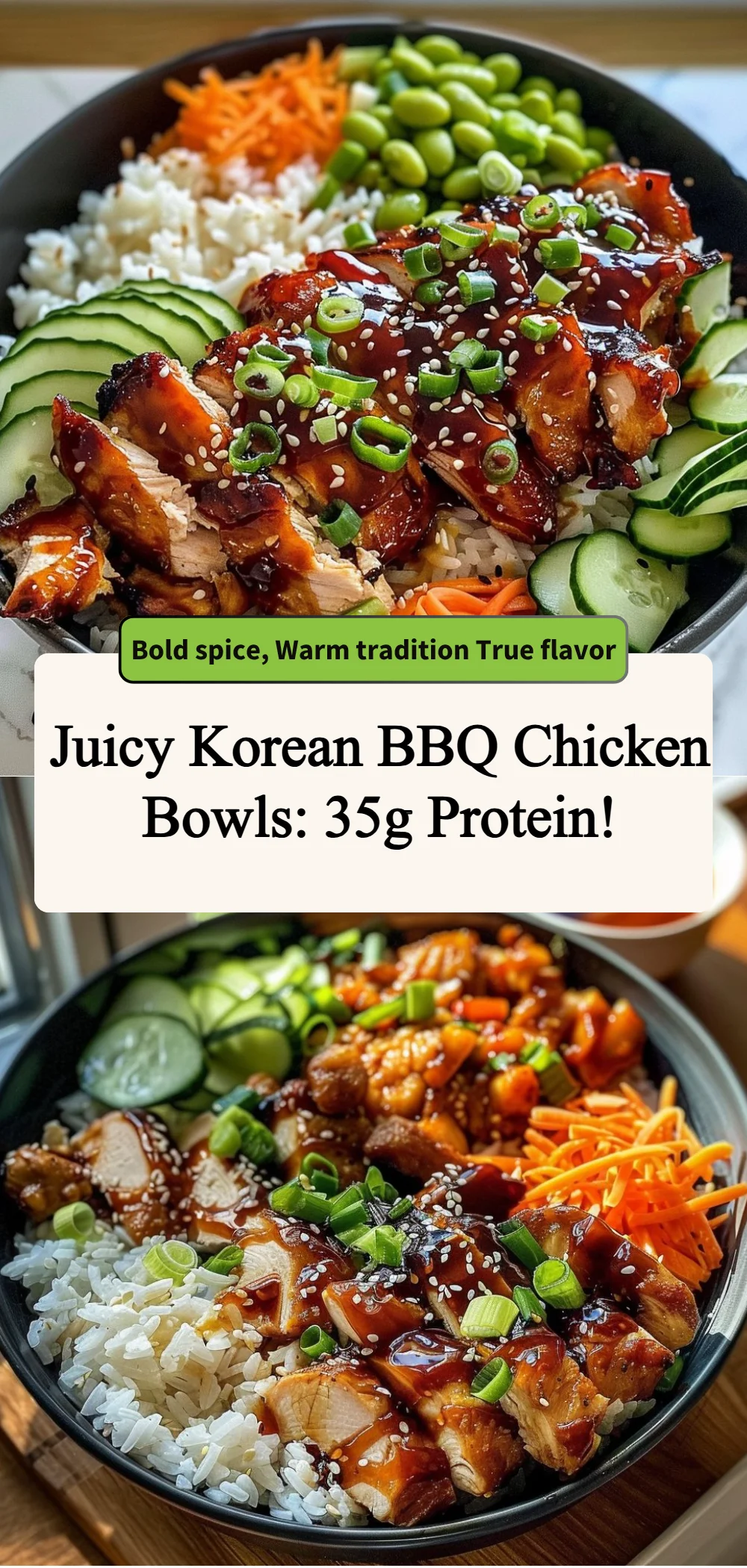 Juicy Korean BBQ Chicken Bowls: 35g Protein! 4 juicy korean bbq chicken bowls 35g protein 2026 06 13 004149