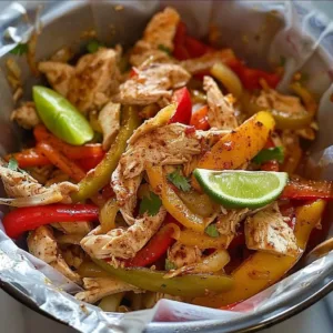 Keto Slow Cooker Chicken Fajitas 3 Delicious Keto Slow Cooker Chicken Fajitas served with peppers and onions