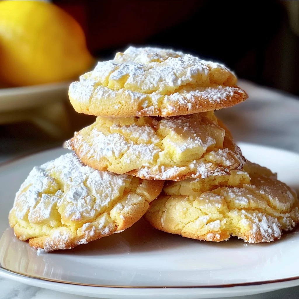 Light and Chewy Lemon Cookies