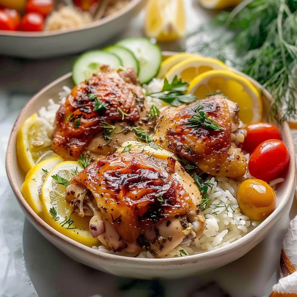 Slow Cooker Greek Chicken
