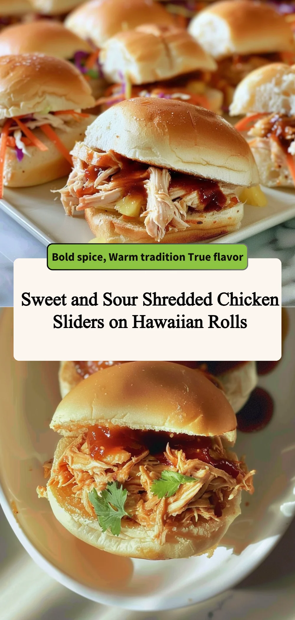 Sweet and Sour Shredded Chicken Sliders on Hawaiian Rolls 4 sweet and sour shredded chicken sliders on hawaiia 2026 06 21 200726