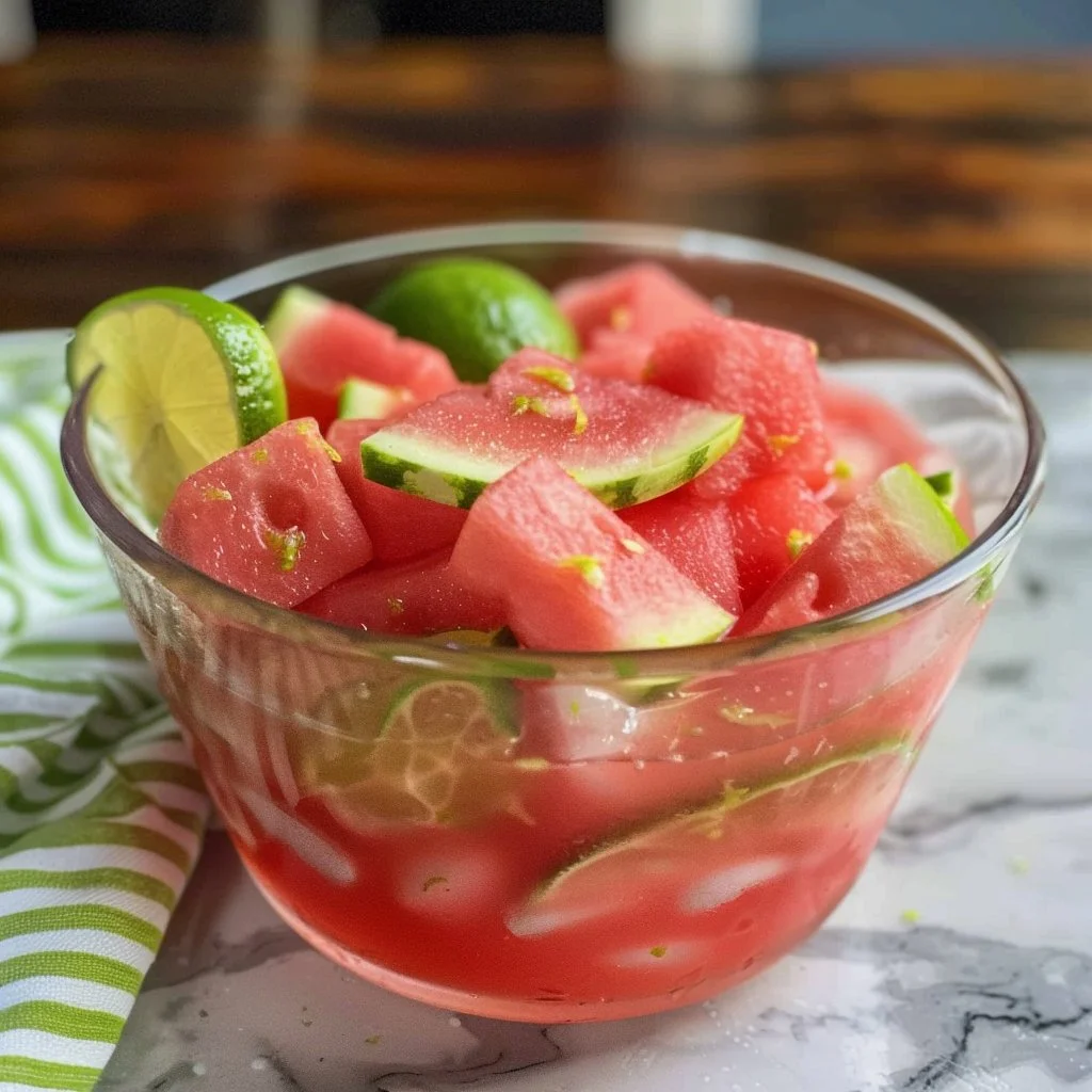 Watermelon Lime Aqua Fresca Recipe