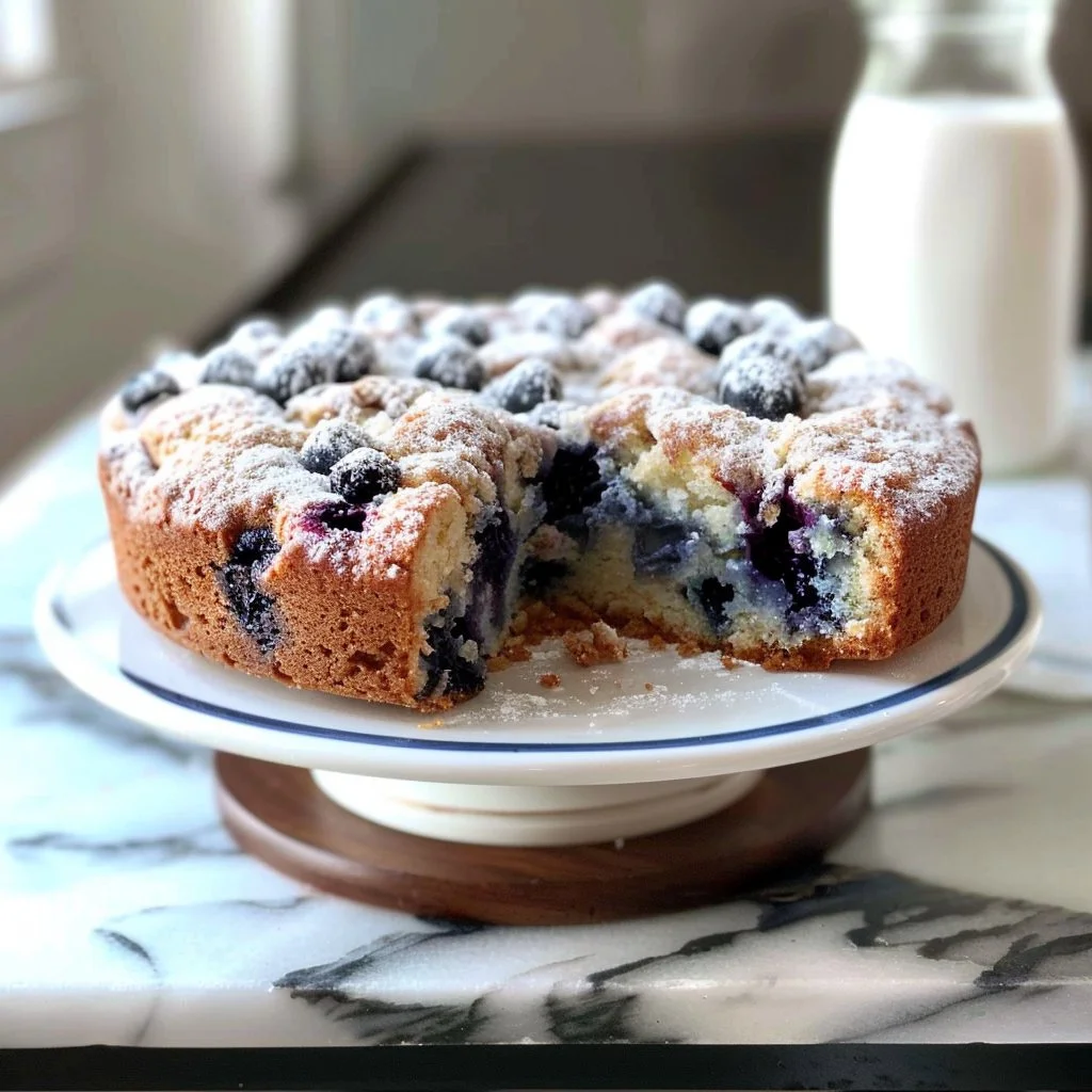 Blueberry Coffee Cake 4 Blueberry Coffee Cake