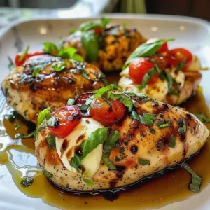 Caprese Stuffed Chicken Breast 3 Delicious Caprese Stuffed Chicken Breast with mozzarella, basil, and tomatoes