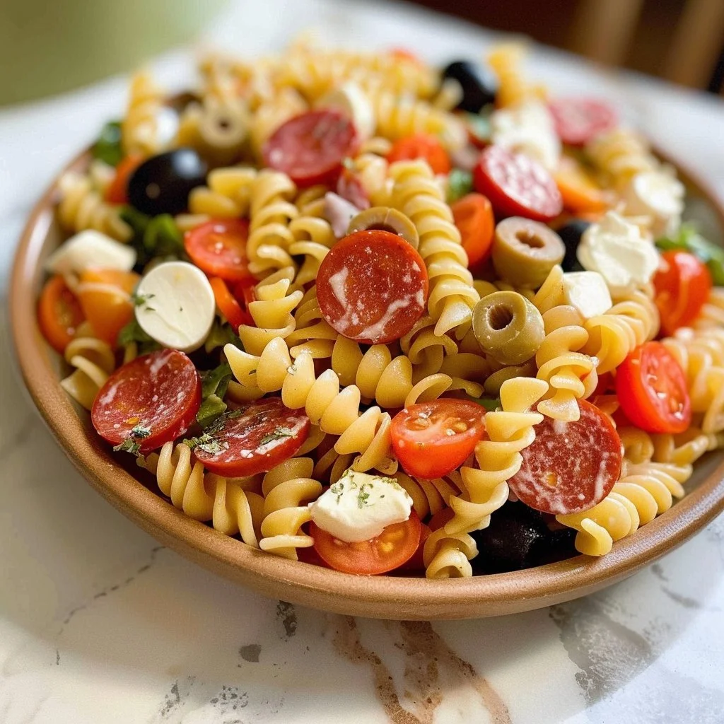 Cold Italian Pasta Salad