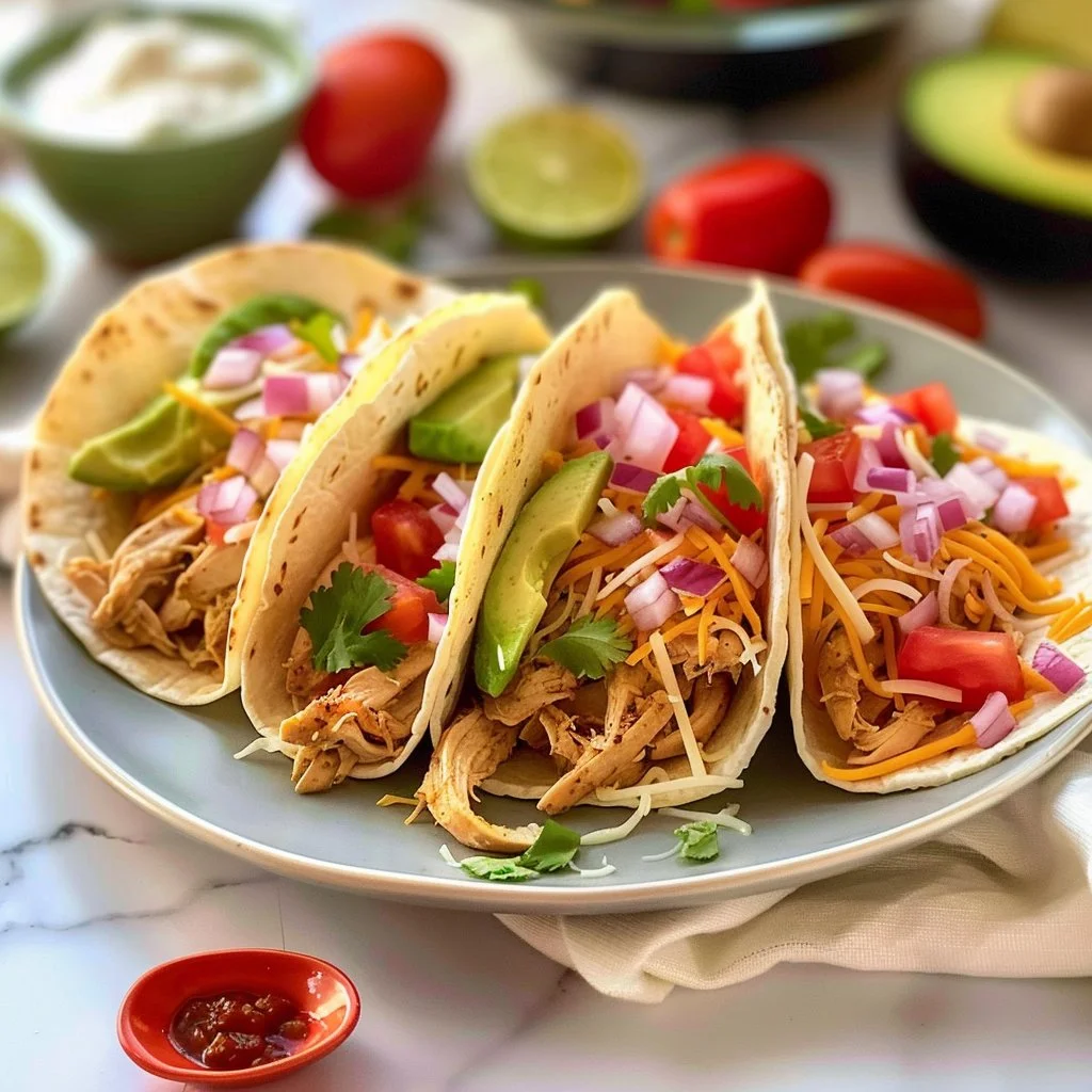 Home Page 9 Crockpot Chicken Tacos
