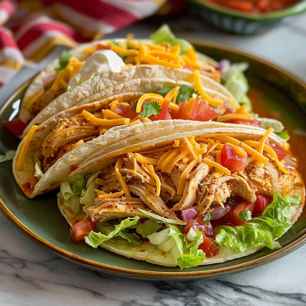 Crockpot Chicken Tacos That Feed a Crowd With Zero Fuss