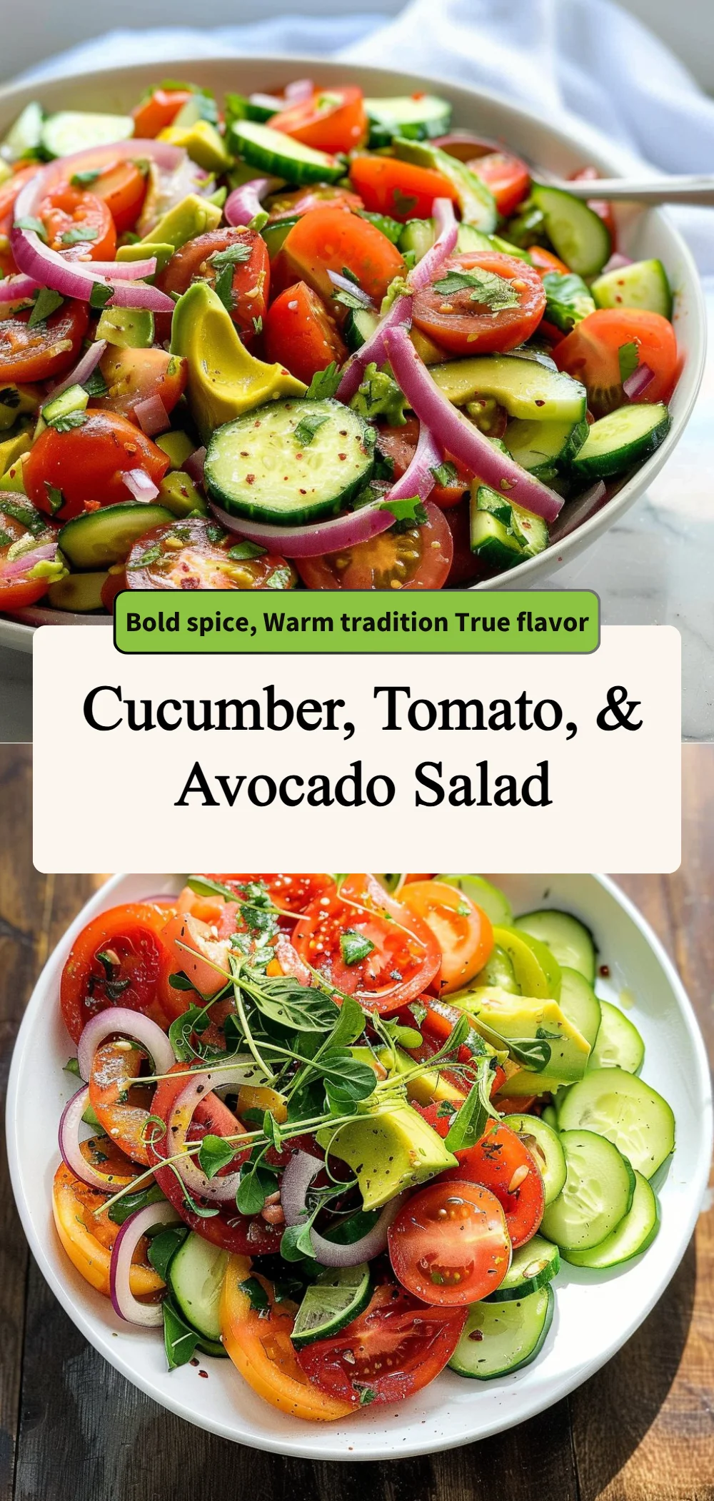 Cucumber, Tomato, & Avocado Salad 4 cucumber tomato avocado salad 2026 07 06 195231